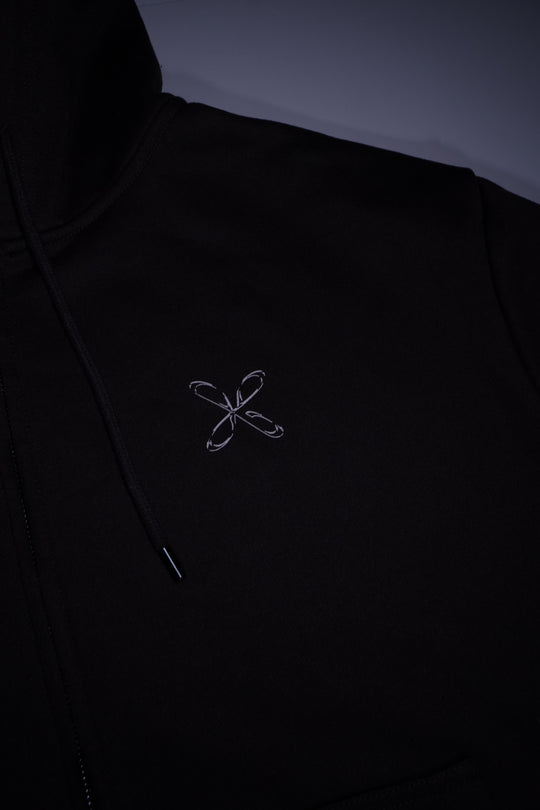 ✮ REFLECTIVE REVENANT ZIP HOODIE