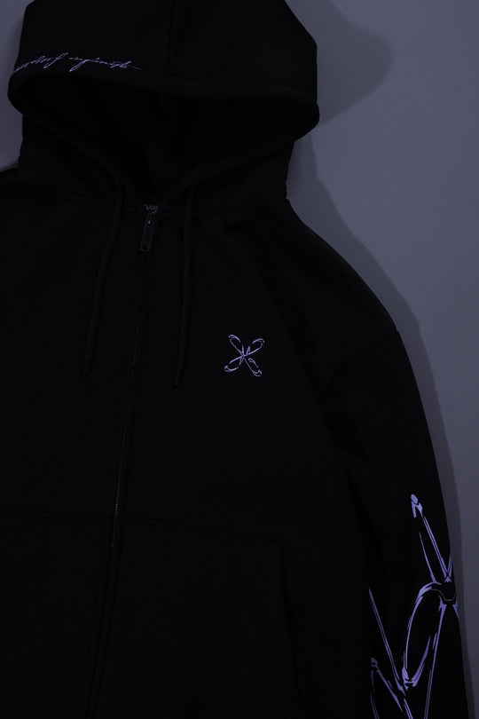 LILAC REVENANT ZIP HOODIE