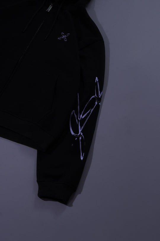 LILAC REVENANT ZIP HOODIE