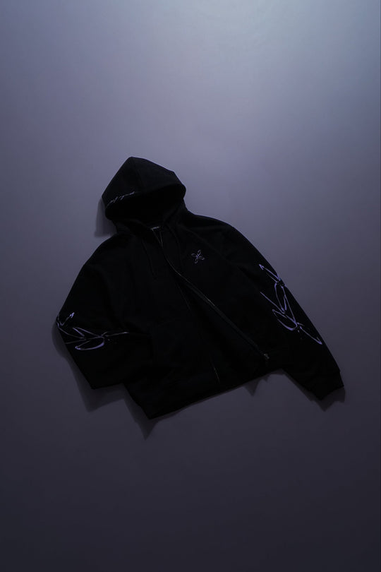 LILAC REVENANT ZIP HOODIE