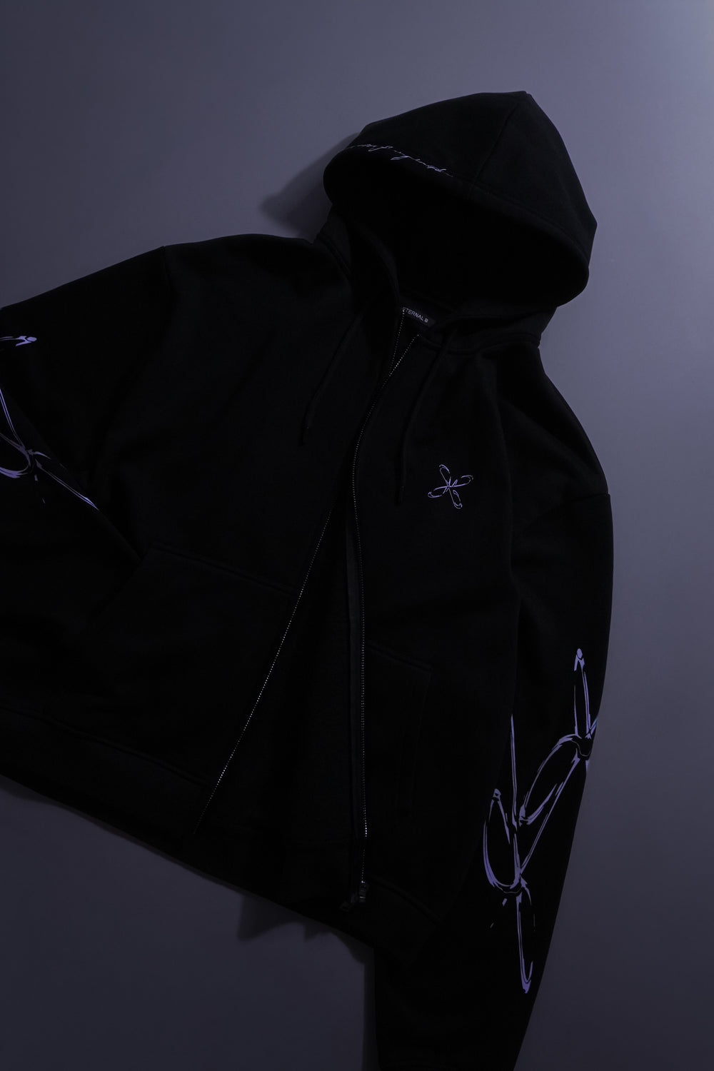 LILAC REVENANT ZIP HOODIE