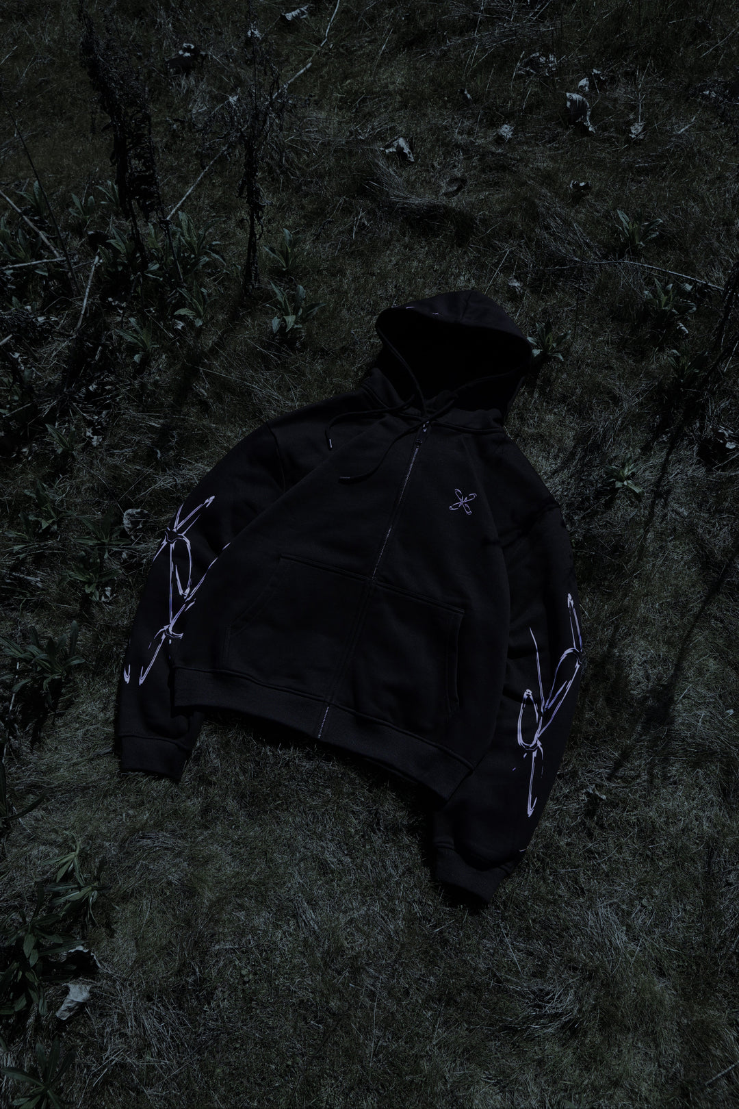 LILAC REVENANT ZIP HOODIE